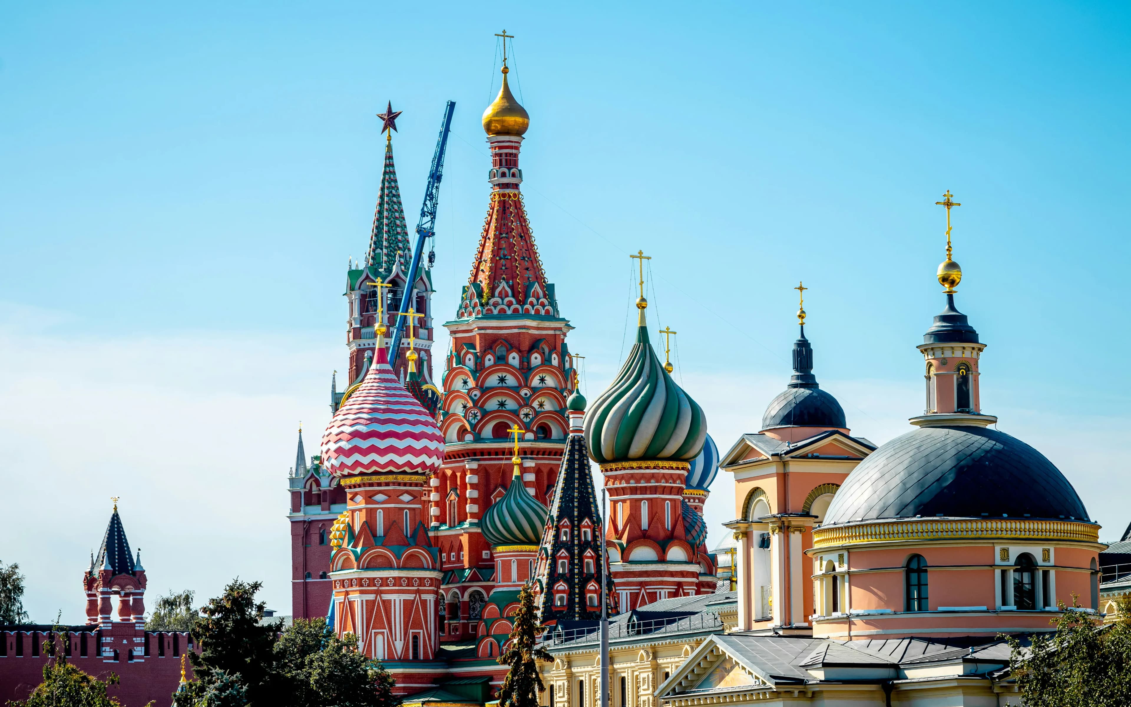 Saint Basil's Cathedral in Moscow