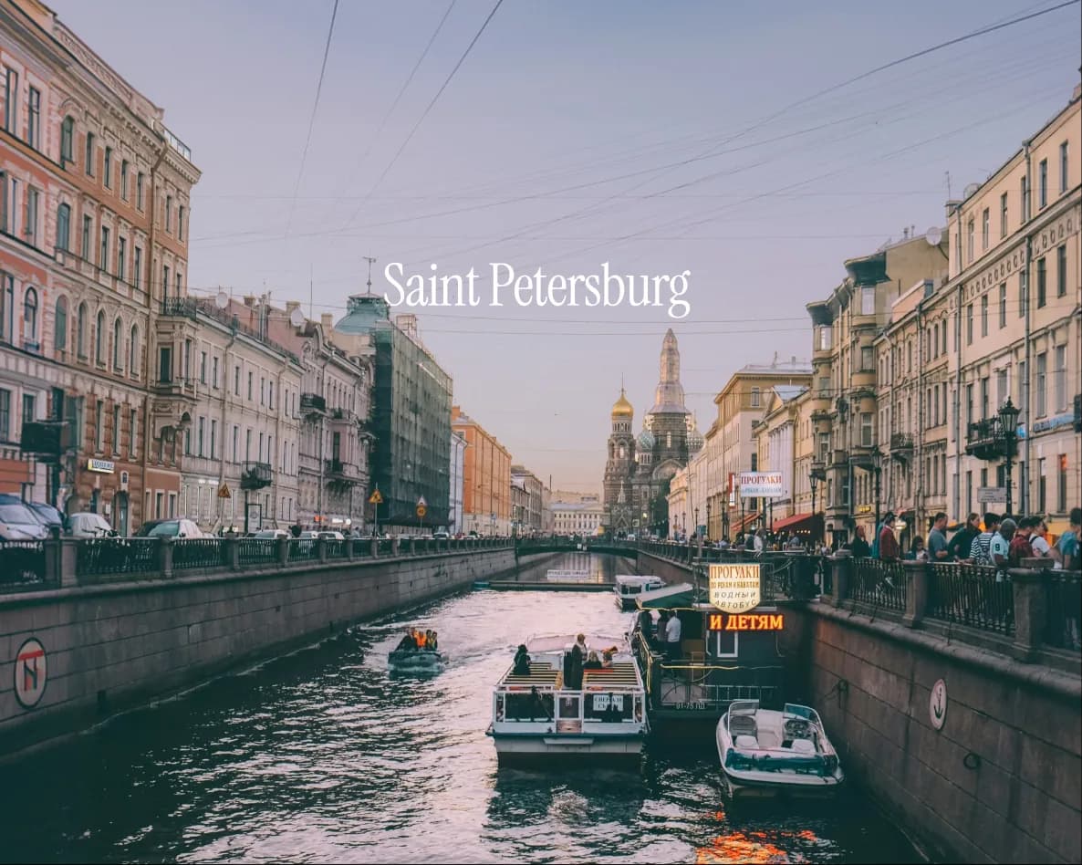 Saint Petersburg cityscape